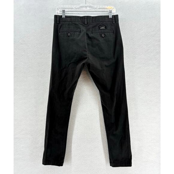 Banana Republic Gray Fulton Skinny Chino Pants Casual‎ Work Men's 30x30 - Picture 2 of 12